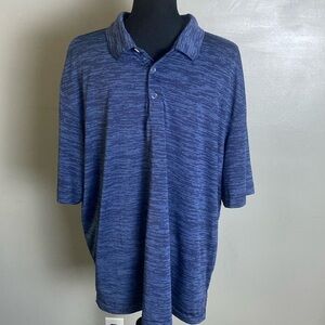 Berkley Jensen Men’s Blue Polo Golf Shirt Sz XXXL